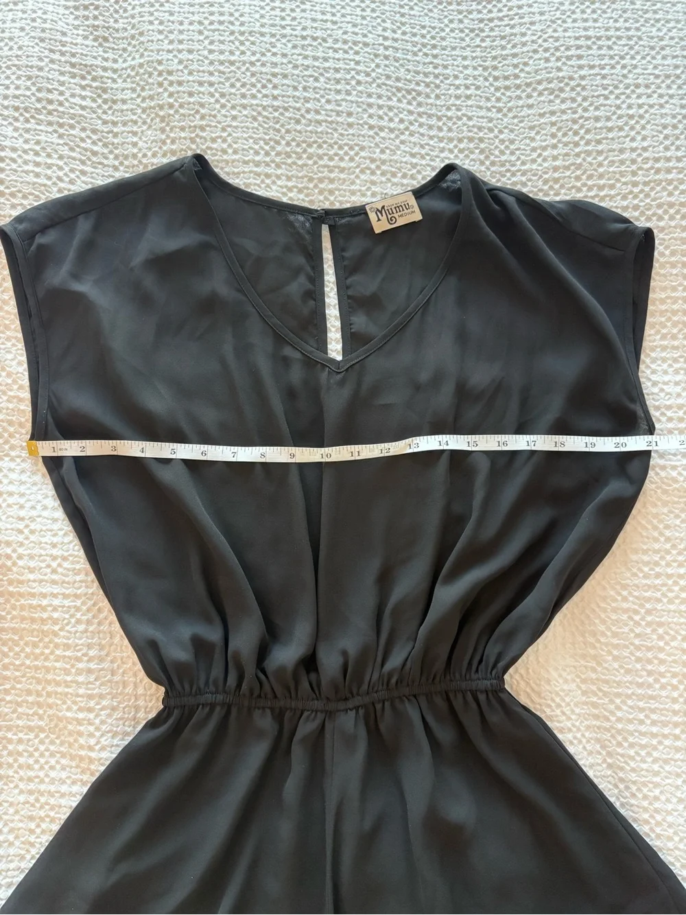 Show Me Your Mumu Rowdy Romper Black Chiffon Romper - Medium